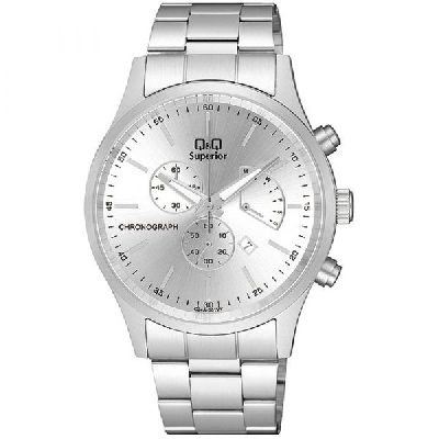 МЪЖКИ АНАЛОГОВ ЧАСОВНИК QQ SUPERIOR CHRONOGRAPH - C24A-001VY